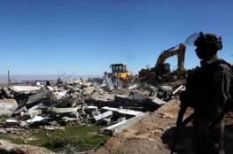 الاحتلال يخطر بهدم 25 منزلا في قرية الساوية جنوب نابلس