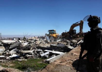 الاحتلال يخطر بهدم 25 منزلا في قرية الساوية جنوب نابلس