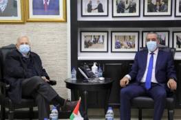 رام الله: تفاصيل لقاء حسين الشيخ مع رئيس لجنة الانتخابات المركزية حنا ناصر