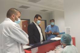 د.أبو الريش يجري جولة تفقدية في مجمع الشفاء الطبي ومستشفى الصداقة التركي