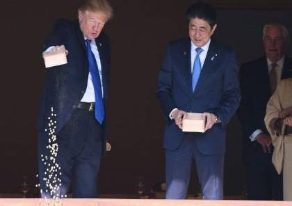 ترامب أول زعيم أجنبي يلتقيه إمبراطور اليابان الجديد