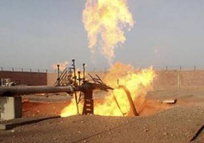 انفجار خط غاز في سيناء ومحاولات للسيطرة على الحريق