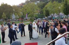 صور: العروس من الضفة الغربية و العريس من غزة والعرس في تركيا