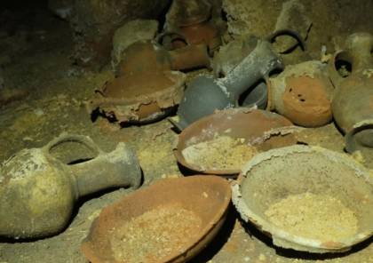 صور : اكتشاف سرداب لدفن الموتى يعود إلى عهد رمسيس الثاني جنوب يافا
