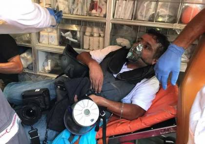 إصابة صحفي برصاص الاحتلال المعدني خلال مواجهات في بيتا
