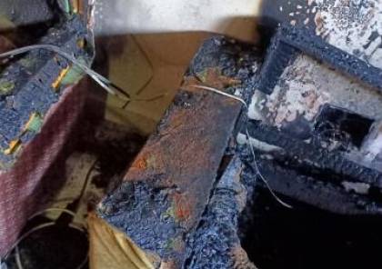 إنقاذ ربة منزل وطفليها من حريق نشب بمنزلهم في نابلس