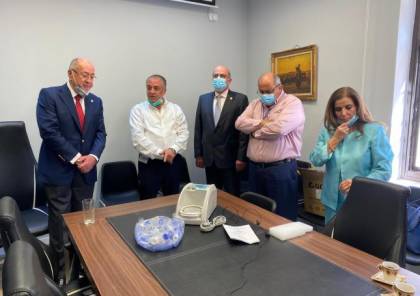 "روتاري فلسطين" تسلم مستشفى "مار يوسف" بالقدس 3 أجهزة تنفس لمرضى كورونا