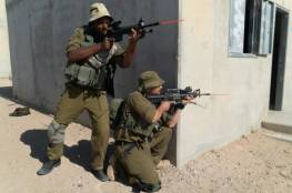 مناورة تدريبية لألوية الاحتياط تحاكي القتال في غزة