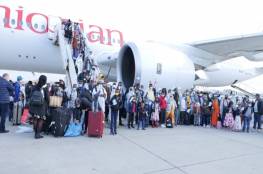 وصول 330 مهاجرا يهوديا من إثيوبيا إلى إسرائيل