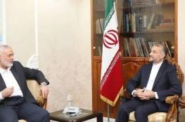 هنية يتلقى اتصالًا من وزير الخارجية الإيراني