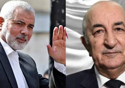 هنية يهنئ الرئيس الجزائري بالفوز بكأس العرب