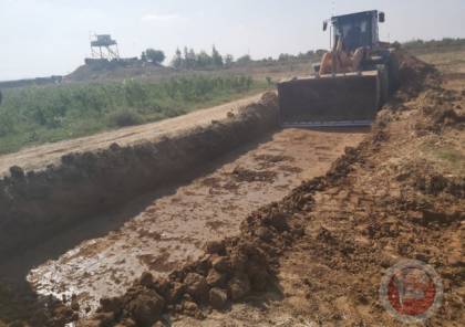 الحكم المحلي تؤكد عدم تضرر أراضي المواطنين جراء شق وادي بيت حانون