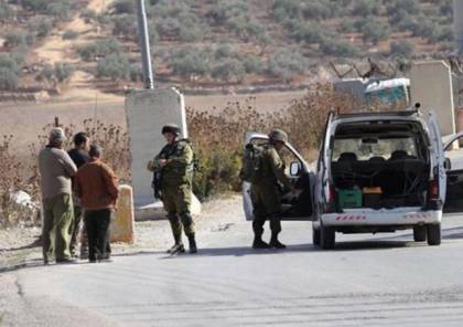 إجراءات أمنية مشددة في محيط عزون شرق قلقيلية