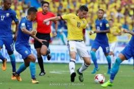 فيديو.. التعادل الايجابي بين كولومبيا والبرازيل