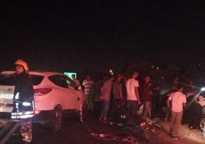مصرع مواطنة واصابة 4 بحادث سير مروع شرق قلقيلية
