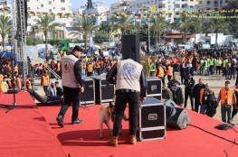 غزة: البطنيجي يتحدث عن جهود الشرطة في تأمين مهرجان انطلاقة "فتح" الـ58