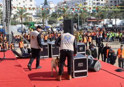 غزة: البطنيجي يتحدث عن جهود الشرطة في تأمين مهرجان انطلاقة "فتح" الـ58