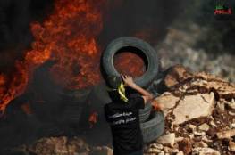 اصابة ستة شبان برصاص الاحتلال والعشرات بالاختناق بقمع مسيرة كفر قدوم الأسبوعية