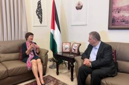 السفير دبور والمنسقة الخاصة للأمم المتحدة يبحثان أوضاع المخيمات في لبنان