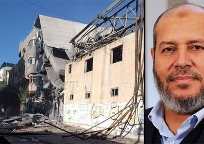طائرات الاحتلال تدمر منزل نائب رئيس حركة حماس بغزة