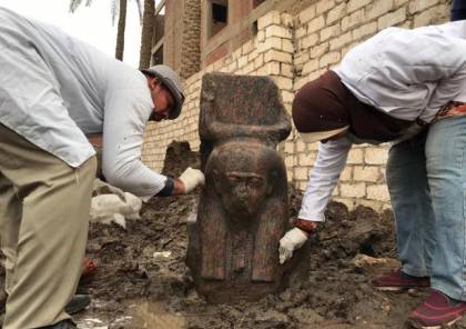 مصر تعلن عن كشف أثري لتمثال ملكي نادر
