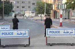 صور : سريان حظر التجوال في قطاع غزة