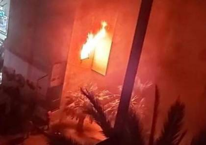 4 إصابات اختناقًا إثر حريق شمال قطاع غزة