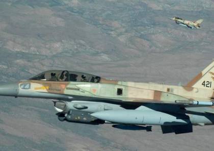 وقف تدريبات سلاح الجو الاسرائيلي بسبب حادثة