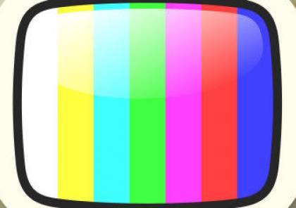  ما معنى المستطيلات الملونة التي تظهر على التلفاز ؟