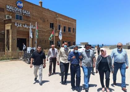 وادي يتفقد المنشآت السياحية المتضررة بفعل العدوان على غزة