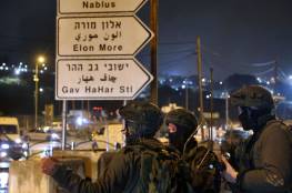 الاحتلال يقرر نشر ألف شرطي في القدس وتعزيز قواته في حوارة