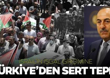 تركيا: ضم إسرائيل أراض فلسطينية ينهي آمال السلام.. وعلى الدول الإسلامية "عدم الصمت"