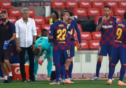 بارتوميو يعلن عن إقالة سيتيين من تدريب برشلونة