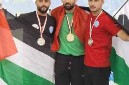 ميداليتاّن لفلسطين في البطولة العربية للكيك بوكسينغ