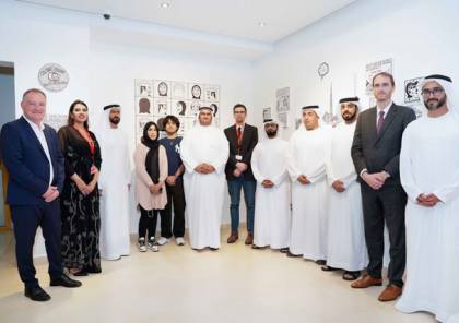 إفتتاح المعرض الكوميدي "العالم في رأسي" للفنان الإماراتي عبد الله لطفي في ابو ظبي