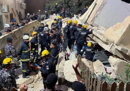 عمليات البحث في انهيار مبنى عمان وصلت لـ"14" قتيلاً
