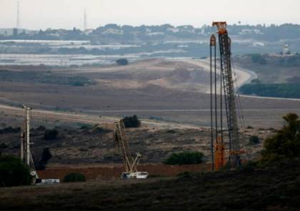 غانتس: إسرائيل على وشك استكمال بناء الجدار عند حدود قطاع غزة