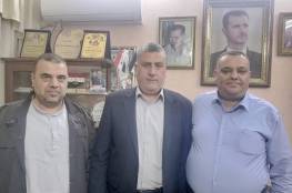 دمشق: وفد قيادي من "الجهاد" يلتقي المدير العام لهيئة اللاجئين الفلسطينيين