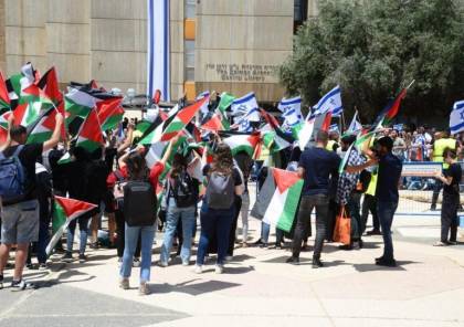 طلاب فلسطينيون يحيون ذكرى النكبة في جامعة "بن غورويون" ببئر السبع 