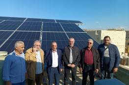  إنجاز مشروع الطاقة الشمسية لتشغيل مضخات آبار مياه في مخيم عين الحلوة  