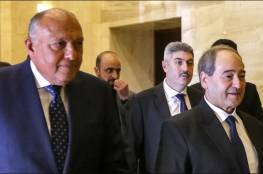 لاول مرة منذ سنوات .. وزير الخارجية السوري يصل إلى القاهرة