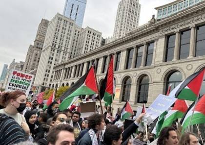 عشرات الآلاف من المتظاهرين المتضامنين مع فلسطين يستعدون لاحتجاجات واسعة في شيكاغو 