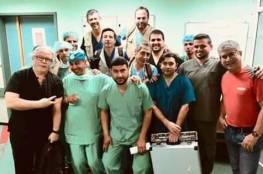 وفد طبي تشيلي ينهي زيارته لغزة بعد إجراء 26 عملية جراحة معقدة للأطفال 