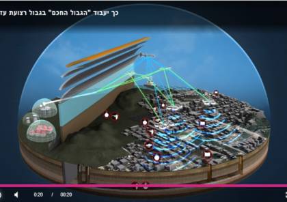 الجيش الاسرائيلي يكشف النقاب عن مشروع "الحدود الذكية" على حدود غزة.. اليك تفاصيله