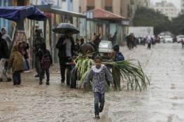 طقس فلسطين : امطار غزيرة وسيول مع استمرار المنخفض الجوي 