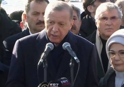 أردوغان: نواجه "كارثة كبيرة للغاية"