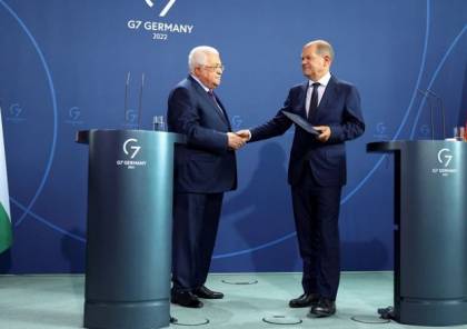 انتقادات في ألمانيا لتصريحات الرئيس عباس عن "الهولوكوست"