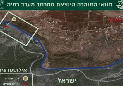 بالفيديو: الجيش الإسرائيلي يحدد مسار النفق الرابع لحزب الله وهكذا تم اكتشافه ..