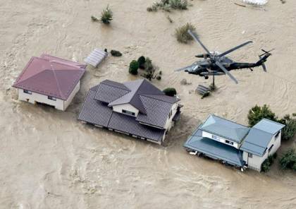 اليابان.. عشرات القتلى والمفقودين جراء إعصار هاغيبيس 
