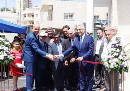 بلدية بيت لحم تحتفل بافتتاح ملعب كرة القدم المصغر "دافيدي أستوري"
